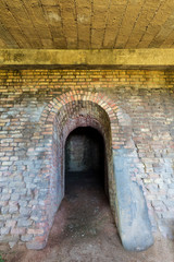 Urban exploration in an abandoned kiln