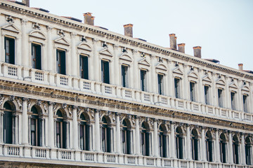 procuratie nuove building in venice italy
