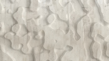 Volumetric texture abstract background. 3d illustration, 3d rendering.