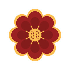 flower nature floral decoration cartoon