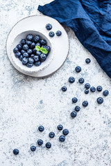 Blueberry antioxidant organic superfood