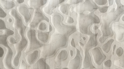 Volumetric texture abstract background. 3d illustration, 3d rendering.