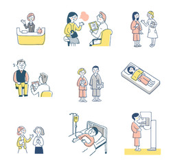 医療イメージ　セット