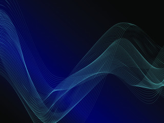 EPS 10 vector. Futuristic colorful background. Backdrop with lines and waves.