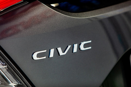 Honda Civic sign