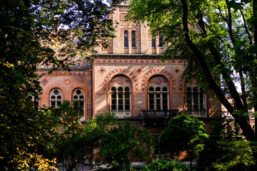 Fototapeta na wymiar Chernivtsi National University is a public university in the City of Chernivtsi in Western Ukraine