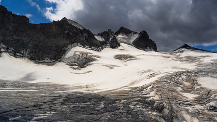 French Alps Glacier