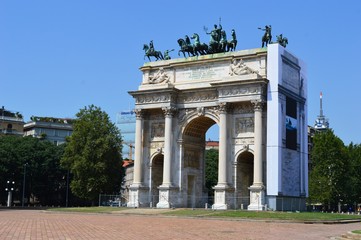 sights on the streets of Milan