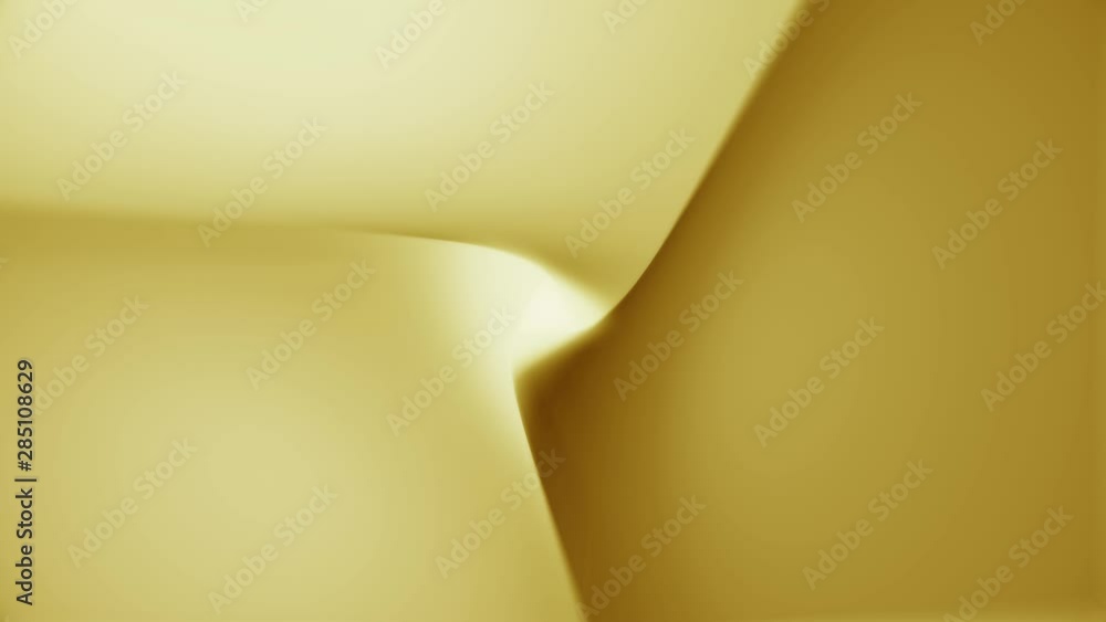 Poster Abstraction of dark polygonal tube with light ahead. Multicolored polygonal geometric tunnel. Animation. Computer generated seamless loop abstract motion background