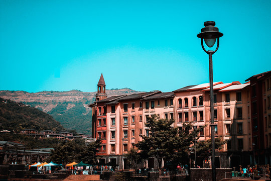street in town of lavasa