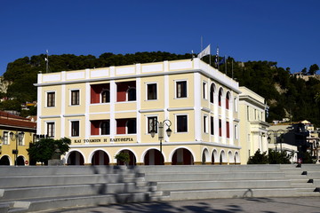city view in the Greek island of Zakynthos