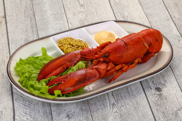 Luxury Lobster with sauce