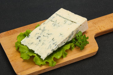 Italian traditional gorgonzola soft cheese