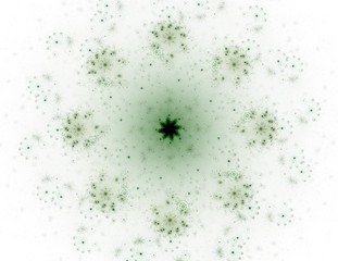 Abstract fractal color background with crossing circles and oval. Motion illustration.