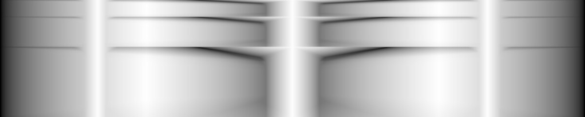 Digital art, panoramic abstract objects (20000 x 4000 Pixels), Germany