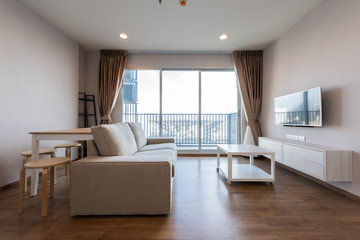 Interior, beautiful apartment, luxurious living room