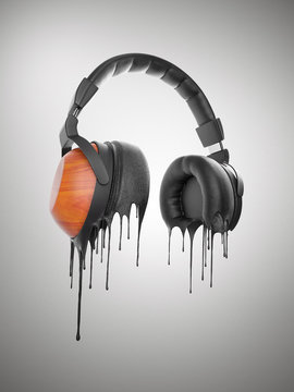 Melting headphones