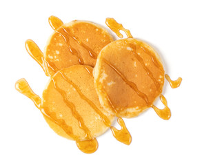 Pancakes with syrup