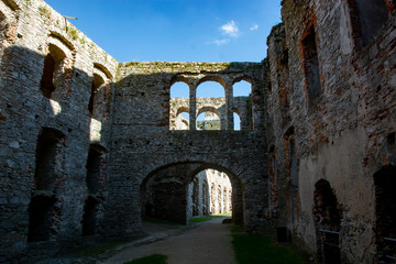 Fototapeta na wymiar ruiny zamku .
