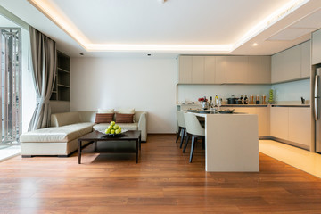  Interior, beautiful apartment, luxurious living room
