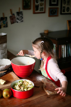 Making Apple Pie