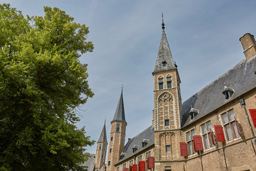 Fototapeta na wymiar View of church in Vlissingen Zeeland Netherlands