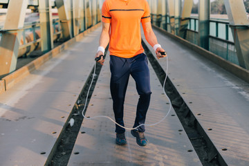 Jump rope workout