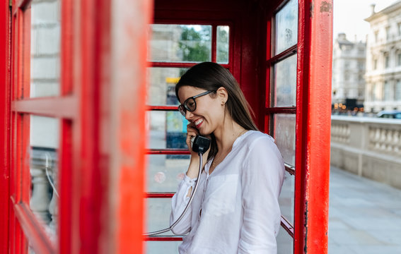Beautiful woman talking on the phone