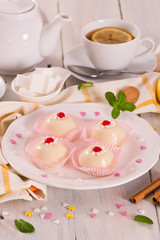 Sicilian ricotta cake (Cassata). 