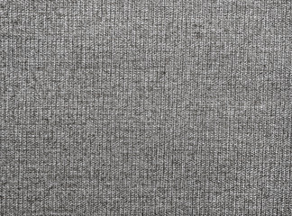 Textured background  of gray natural textile 