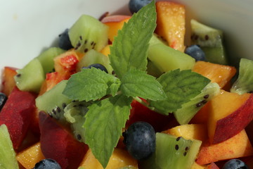 fresh salad in a bowl