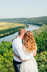 a couple on the top hill