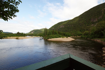 Sur la route du fjord du Saguenay