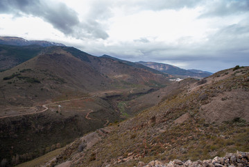 Fototapeta na wymiar Valle del rio Andarax
