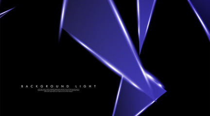 Modern technology design with a backdrop of luminous triangles. Vector illustration that is suitable for your design background