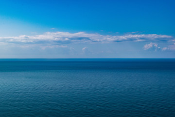 Open Black sea in Crimea