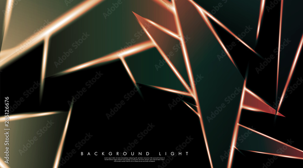Canvas Prints modern technology design with a backdrop of luminous triangles. vector illustration that is suitable