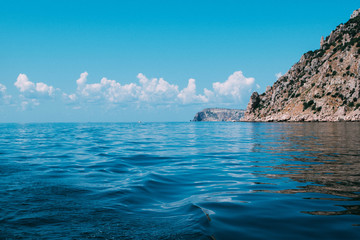 Naklejka premium Rock on the Black sea