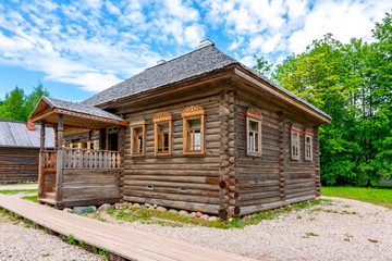 Vitoslavlitsy wooden architecture, Veliky Novgorod, Russia