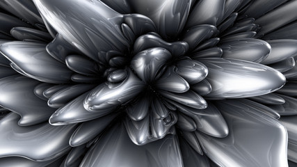 Obraz premium Abstract relief background. 3d illustration, 3d rendering.