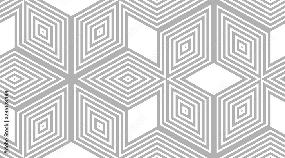Aufkleber abstract seamless pattern of many shapes. vector kaleidoscope.