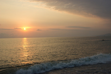 Sunset on the Black sea 4