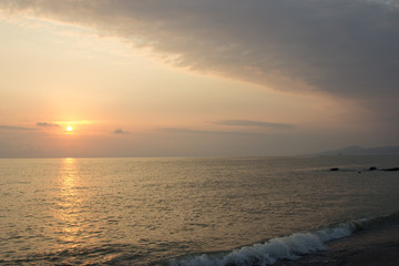 Sunset on the Black sea 6