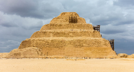 Fototapeta na wymiar Sakkara Pyramide