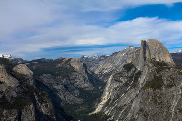 Fototapeta na wymiar Mountains Yosemite National Park