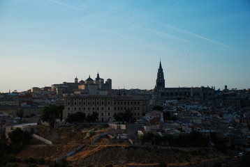 Toledo City Cityscape Spain 