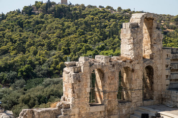 Fototapeta na wymiar Anfiteatro di Atene Grecia