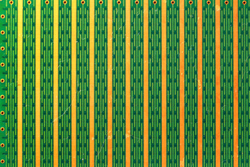 Capacitive sensor PCB, internal structure of a touchpad or trackpad