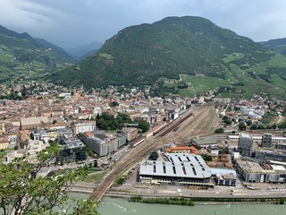 L'areale ferroviario di Bolzano