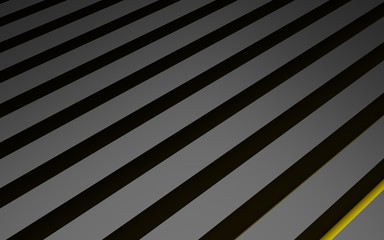 Obraz premium Metal background with lines,3d rendering